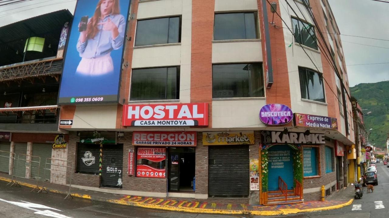 Hostal Casa Montoya Baños Eksteriør bilde